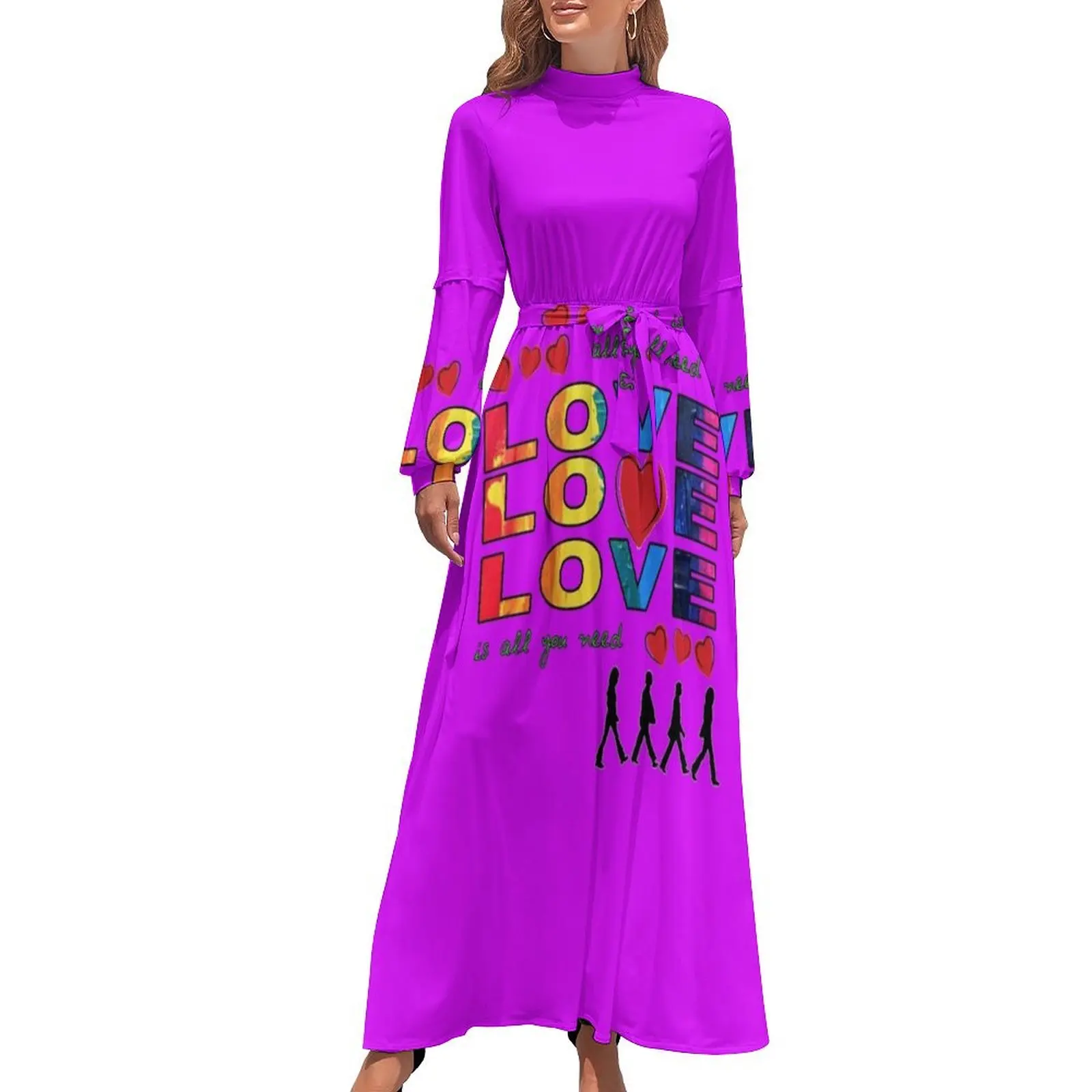 thumbnail image 1 of Todo lo que necesitas es amor Vestido largo Vestido de noche Vestidos de noche de lujo para mujer 2024 Ropa, 1 of 5