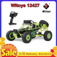 Wltoys 12427 50km/h High Speed Remote Control Car 1/12 2.4G 4WD Off Road Car RC Rock Crawler Cross-country Truck for Kid Adult 1