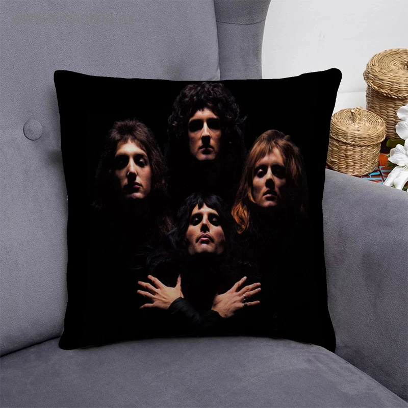 

Queen Cushion Covers 45X45 Car Sofa Body Pillow Cover Pillowcase For Decor Home Short Plush Office Throw Pillows Case Wholesale