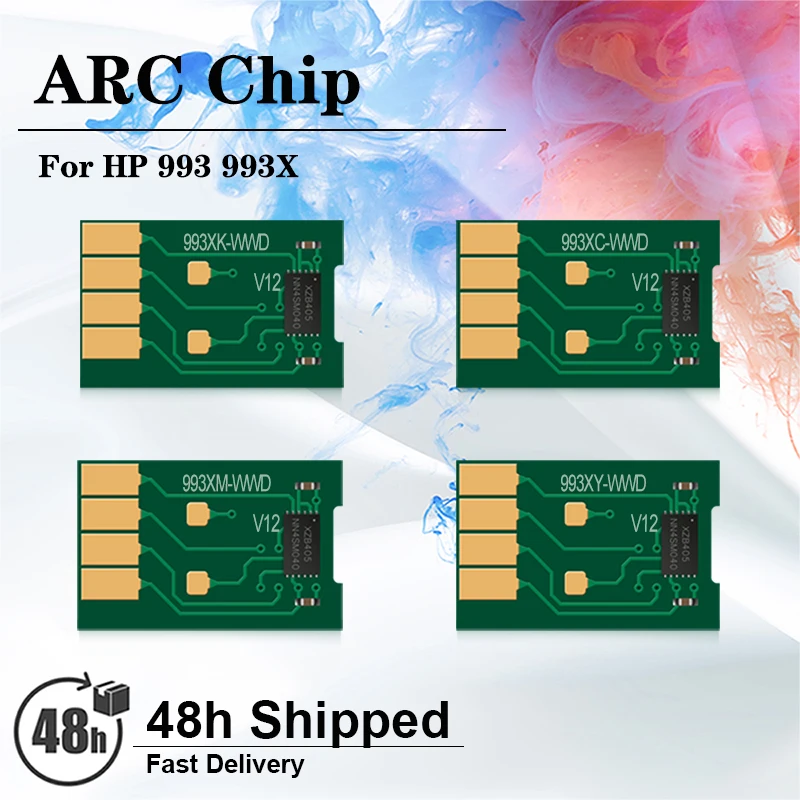 Nuovo Chip Arc Per Cartuccia D'Inchiostro Hp 993 993X Per Hp Pagewide 755 755Dn 774Dn/Dns 750Dn/Dw 772Dn 777Z/Zs Chip Di Ripristino Automatico Aggiorn