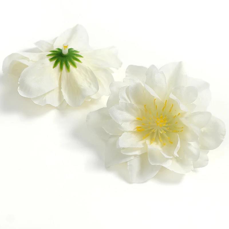 10/20 Stück künstliche Blumenköpfe, 7 cm, künstliche Blumen für Zuhause, Raumdekoration, Garten, Hochzeit, Dekoration, DIY, Basteln, Girlande, Geschenkzubehör – Detail 11