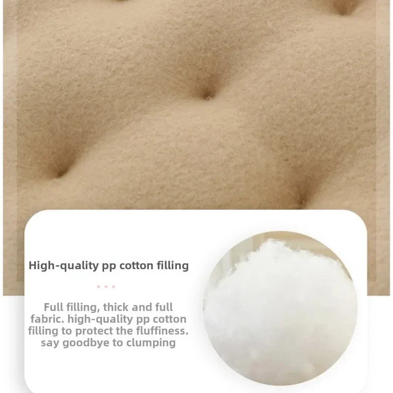INS Cookie Biscuit Cushion Soft Cute Throw Pillow Square Circle Thicken Seat Decorative Flooring for Living Room Household Chair 6