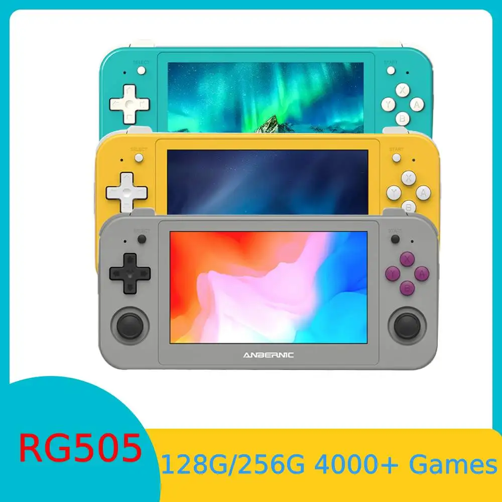 5g Wifi Handheld Game Players Rg505 Touch Screen Game Console For