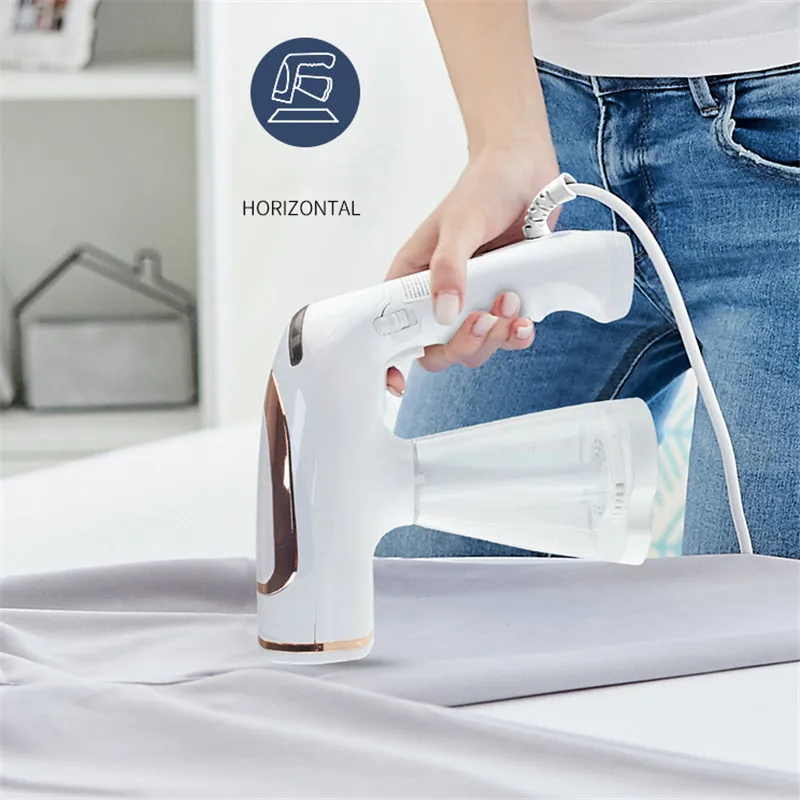 Dampfglätter für Kleidung, 250 ml Hand-Dampfglätter mit Keramik-Bügelbrett, Dampfbügeleisen zum Entfernen von Falten in Kleidungsstücken und Stoffen_voghion.com