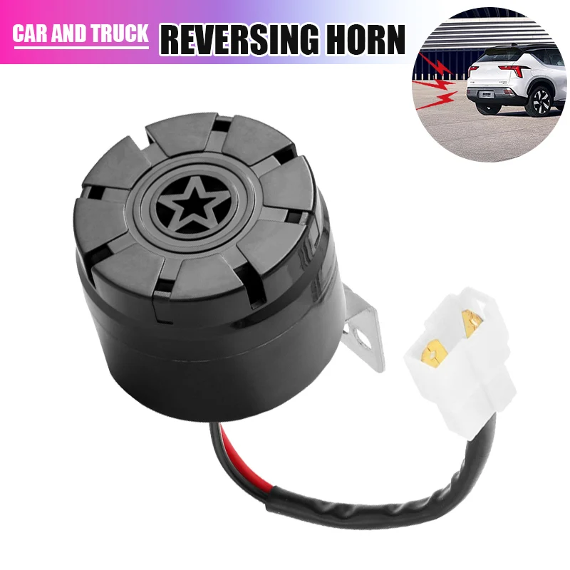 313 12-36V Beeper Warning Horn Reverse Loud Reversing Alarm Back Up Speaker 105DB-300DB For Motorcycles/Cars/ Truck/ Boat