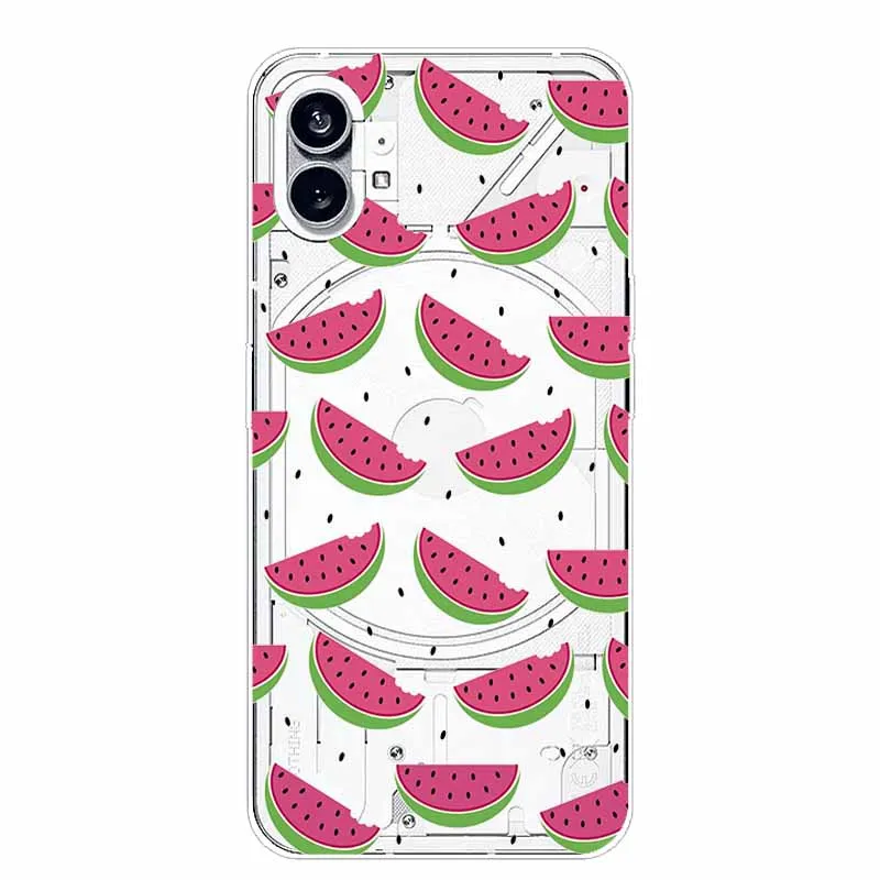 Silicone Soft Cute Transparent Protective Case - Clear TPU Cover