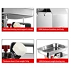 Heavy Duty Electric Meat Mincer Grinder Max Powerful Home Portable Sausage Stuffer Meat Mincer Food Processor HW-12 4