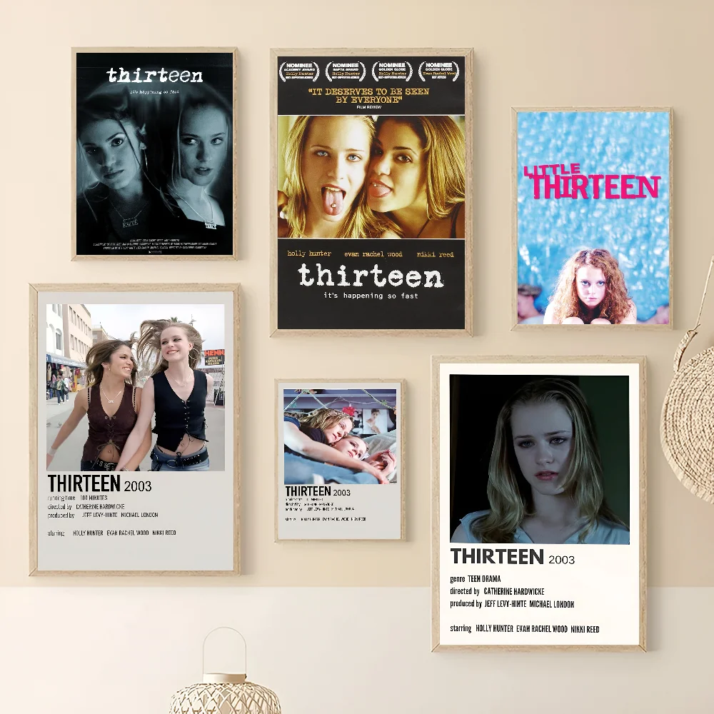 Description Picture 4 of itemThirteen Movie Film Whitepaper Poster HD Quality Poster Wall Art Painting Study Room Wall Decor