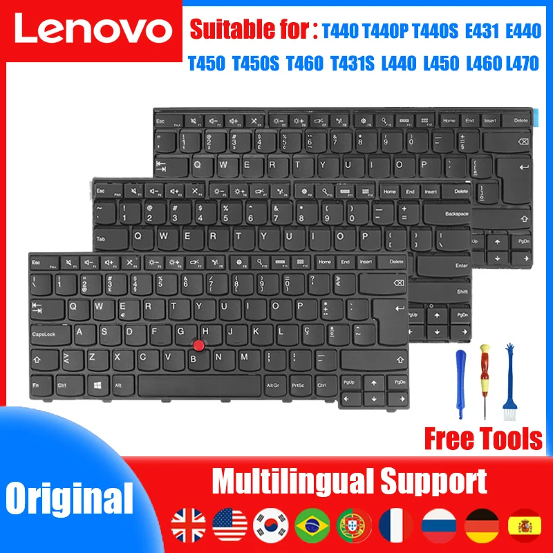Bàn Phím Cho Laptop Lenovo Thinkpad T440 T440S T440P T450 T450S T460 T431S - Có Chuột TEEMO PC Key446 I.9548049