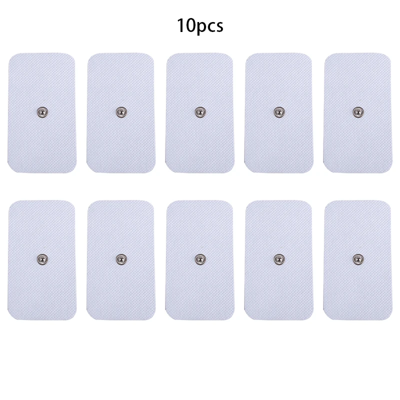 10pcs Self Replacement Reusable Electrode Pads Tens Electrodes Non-woven Muscle Stimulator Pads