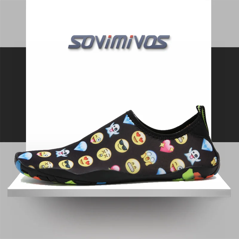 

Акватуфли унисекс, носки для плавания и дайвинга, летние пляжные сандалии, плоская подошва, Нескользящие кроссовки, носки, тапочки для мужчи...