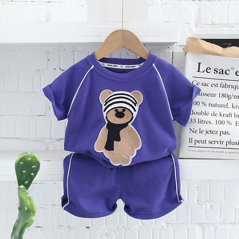 Summer Toddler Clothes for Baby Boy 18 to 24 Months Cartoon