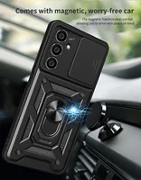 Shockproof Armor Case For Samsung Galaxy A05 A05S A04 A04S A14 A24 A54 A34 Car Holder Phone Cover For Galaxy M14 M54 M53 M23 2