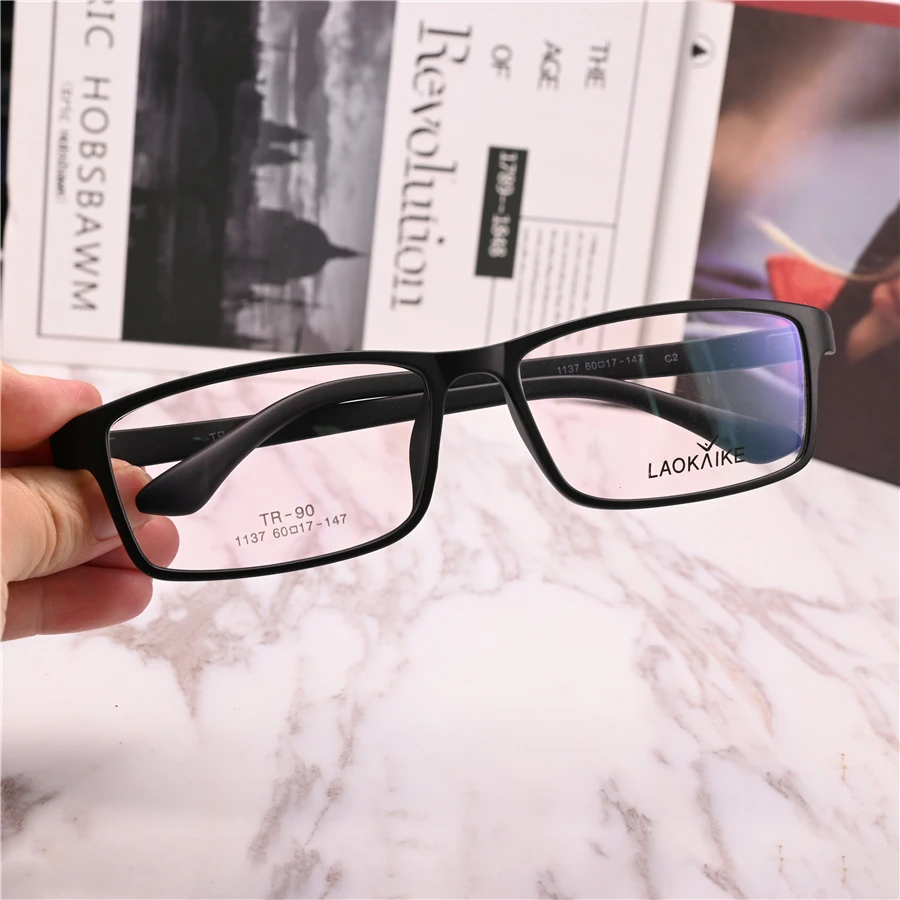 Vazrobe 160mm Oversized Eyeglasses Frames Male Women Reading Glasses Men Big Spectacles Diopter Magnify Anti Blue Reflection 3