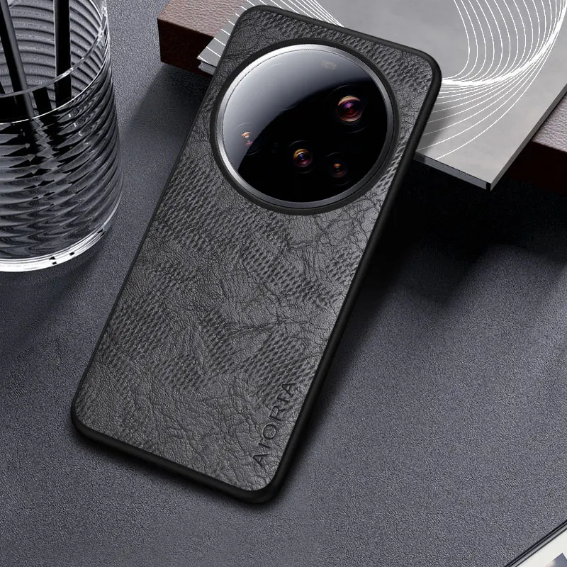 Leather Business Wind Pattern Cover