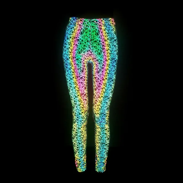 Holographic Reflective Leggings 34