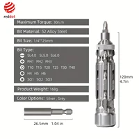 Galacok S1 EDC Multi-Function Screwdriver Set with Magnetic Torx Phillips Hex Drill Bit Portable Repair Tool for Outdoor Home 2