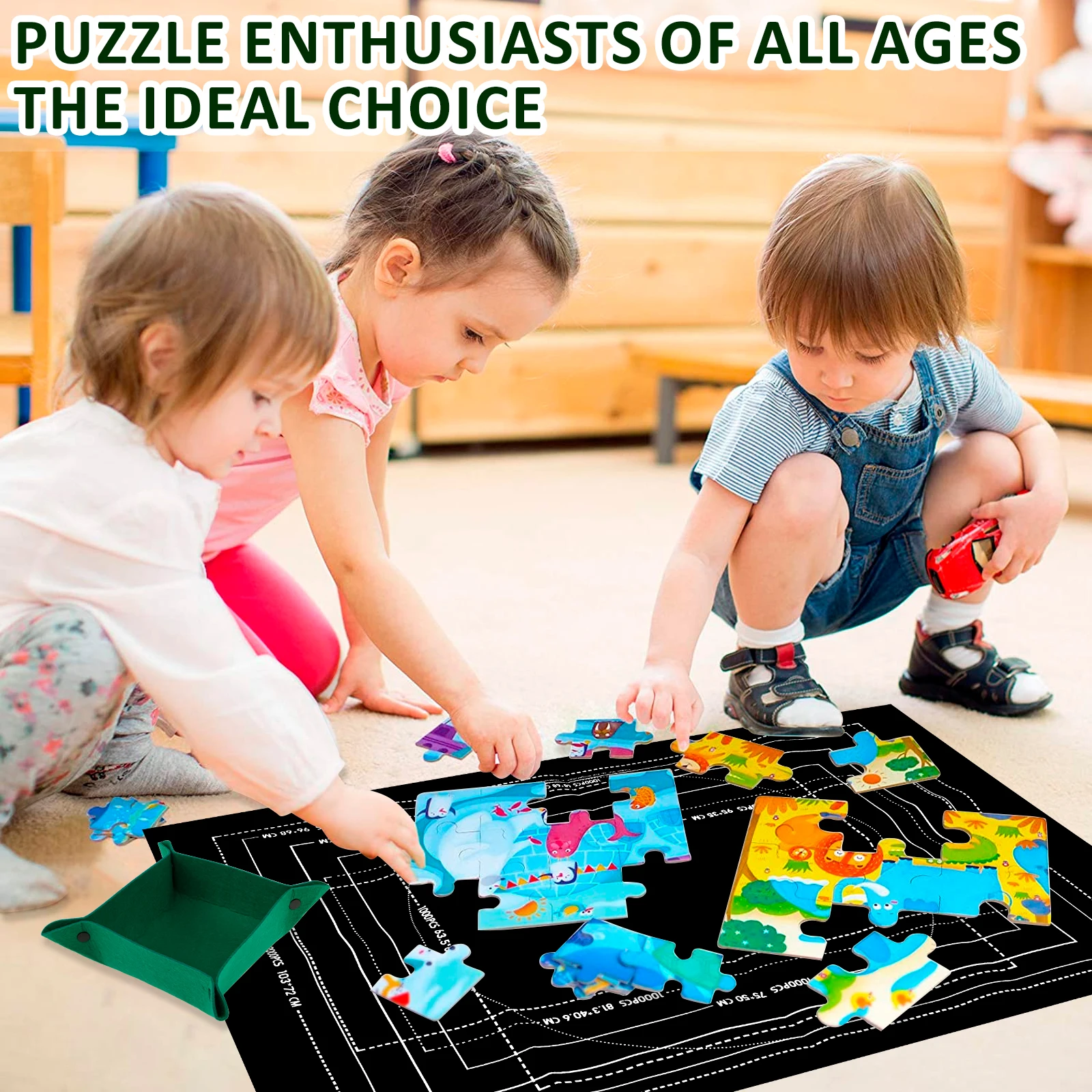 Jigsaw Puzzle Roll Mat for jigsaws 2000 3000 Pieces Puzzle Saver Pad Jigsaw Puzzle Storage Mats