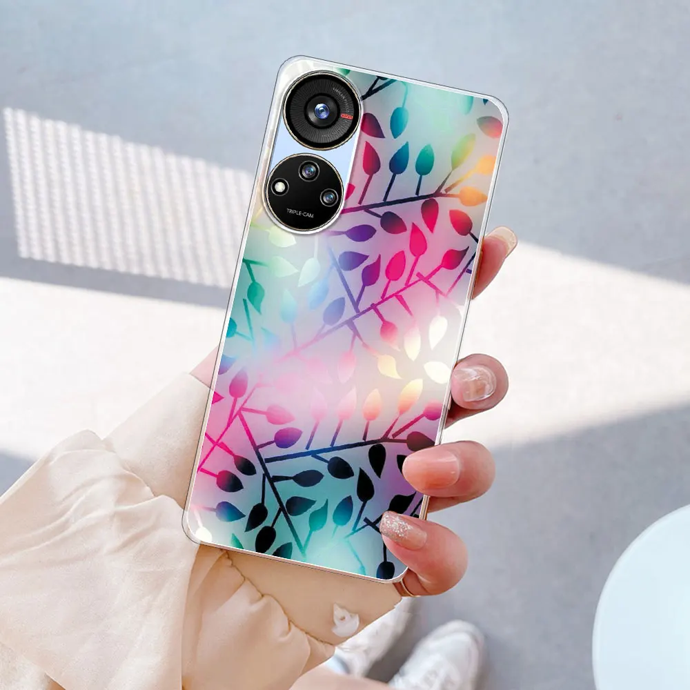 Clear Soft Silicone Shockproof Phone Case - Protective Coque Cover