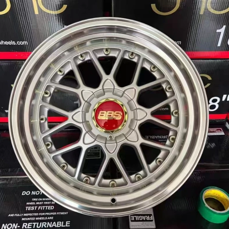 Alloy wheels rims fit for auto cars hoops aluminum alloy rim tire RS 2 style classical style 18inch 5x120 4 wheels