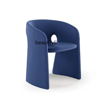

yj Dining Chair Nordic Creative Leisure Light Luxury Model Room Sales Office Club Reception Chair Couch