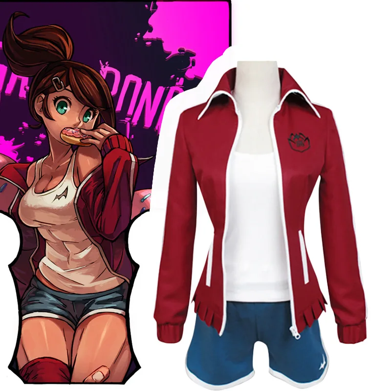 

Danganronpa Asahina Aoi Cosplay Costume Trigger Happy Havoc Anime Game Character Clothing Halloween Carnival Dressing