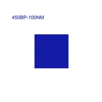 400NM 450NM 500NM Narrow Bandpass Filter Width 100nm 6*6 / 75/86x15mm Thick-1.0MM High Transmittance  1PCS 1