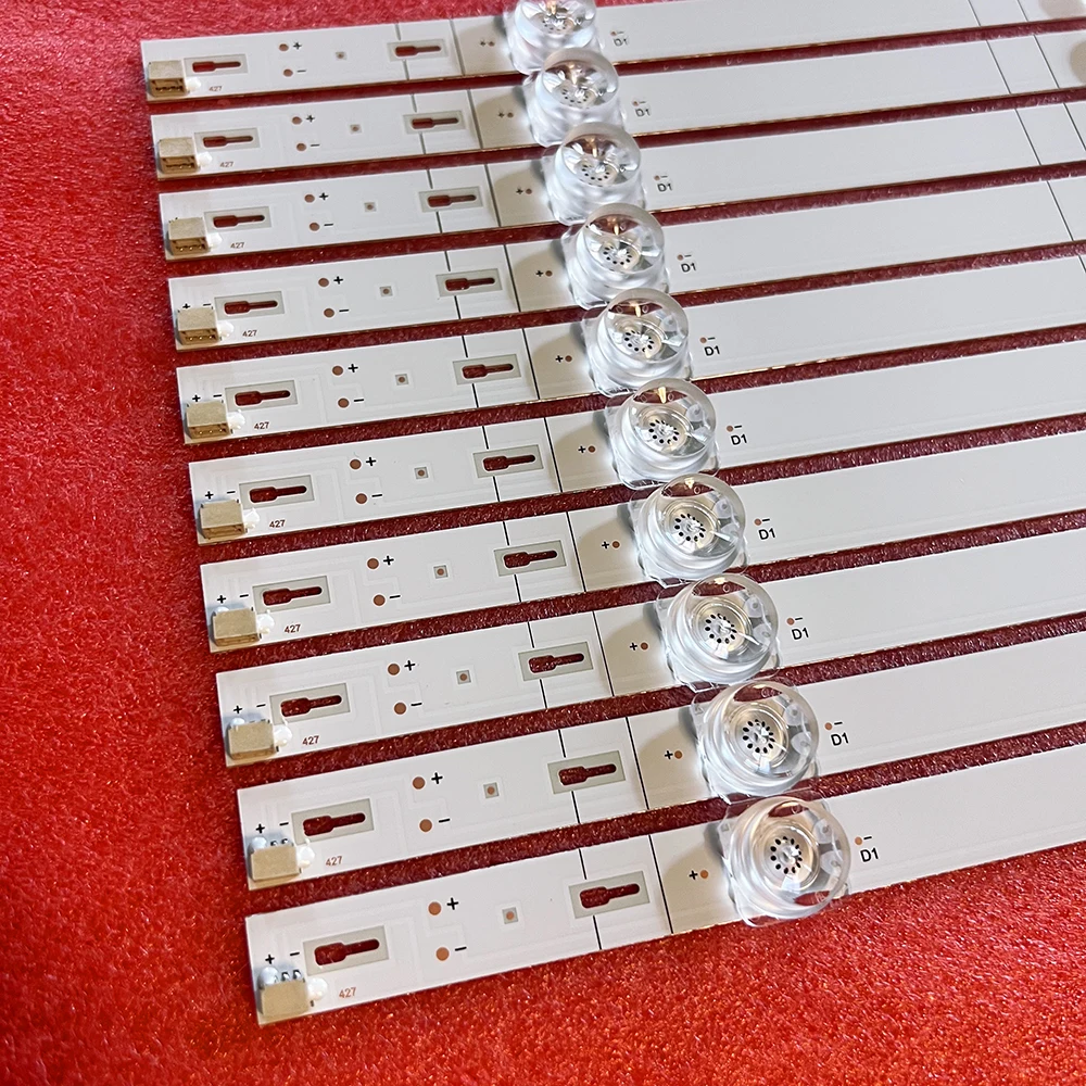 10PCS LED strip For Kuhk5820 A2 ONN 58D1U-FISDB K580WDE1 A2 4708-K58WDD-A2117N01 K580WDE1 A1 K580WDD1 A1 4708 K58WDD A1117N01