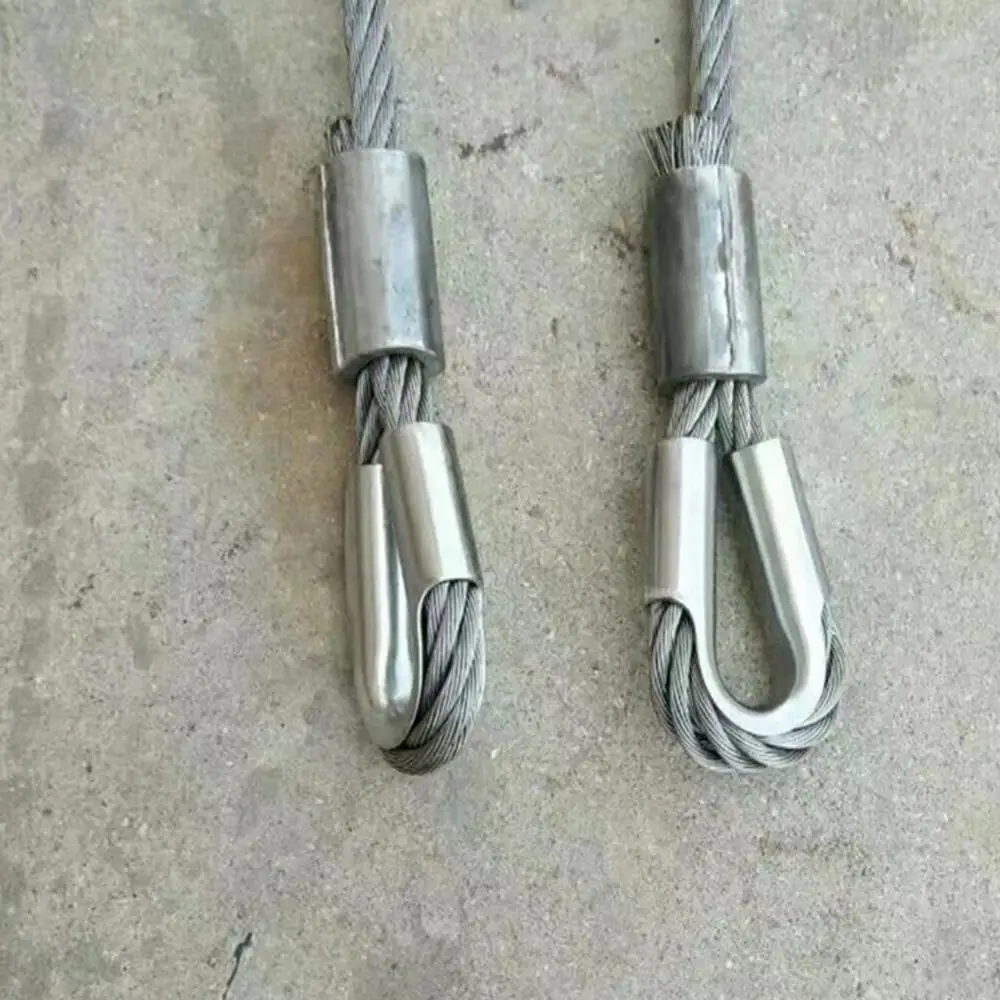 Description Picture 3 of itemWire Rope Thimble Stainless Steel Thimble Safety Thimble For Wire Rope Cable Wire Rope Chain Thimble Rope Thimble Rigging