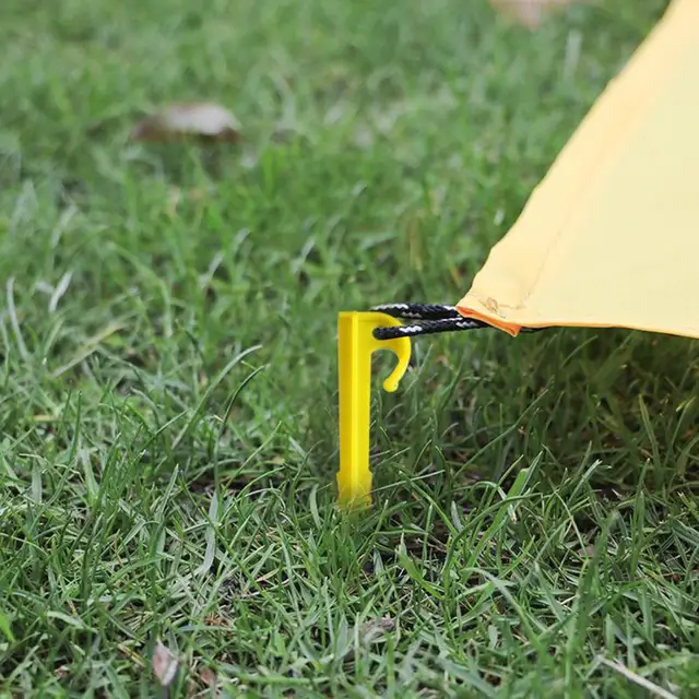 5Pcs Ground Stakes Convenient Abrasion Resistant Ground Spike Lightweight Tent Spike