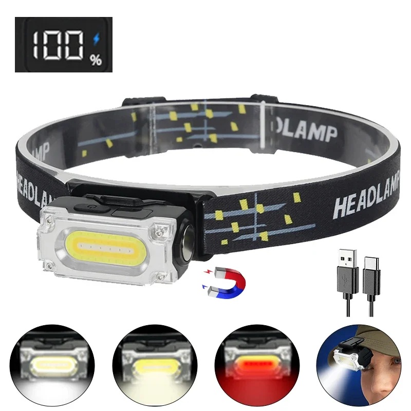 Lampe torche 4 LED ULTRA puissantes COB