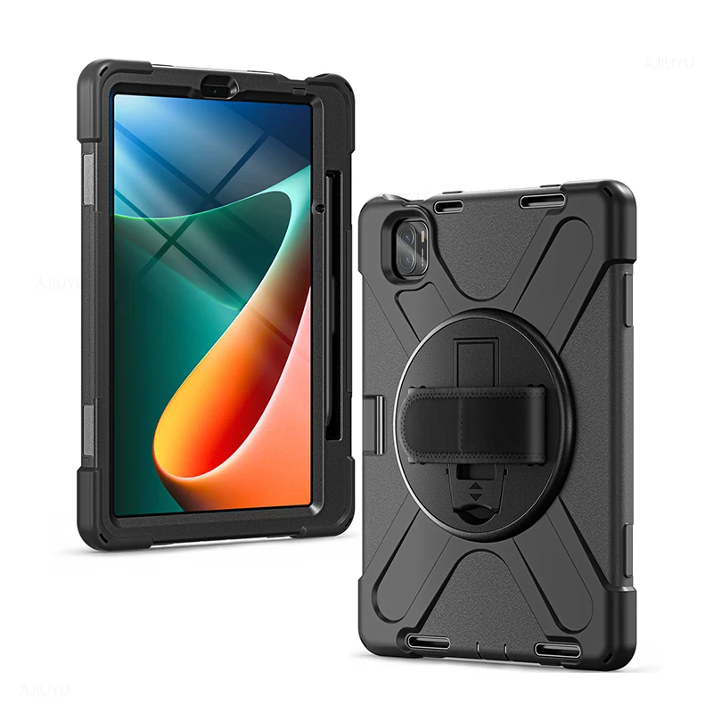Capa Inteligente à Prova de Choque para Xiaomi Pad Pro Shell Robusto Resistente Alça de Ombro mi Pad Tablet Mipad 11 2023