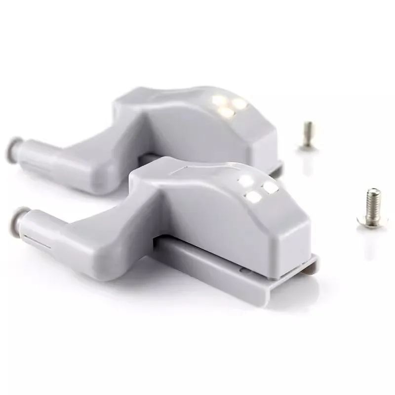 Furniture hinge,cabinet door hinges,cabinet hinges 10Pcs Universal Inner Hinge LED Cabinet Lamp 0.3W Home Wardrobe Cupboard Door 3 LEDs Night Light Auto ON/OFF Switch Lighting