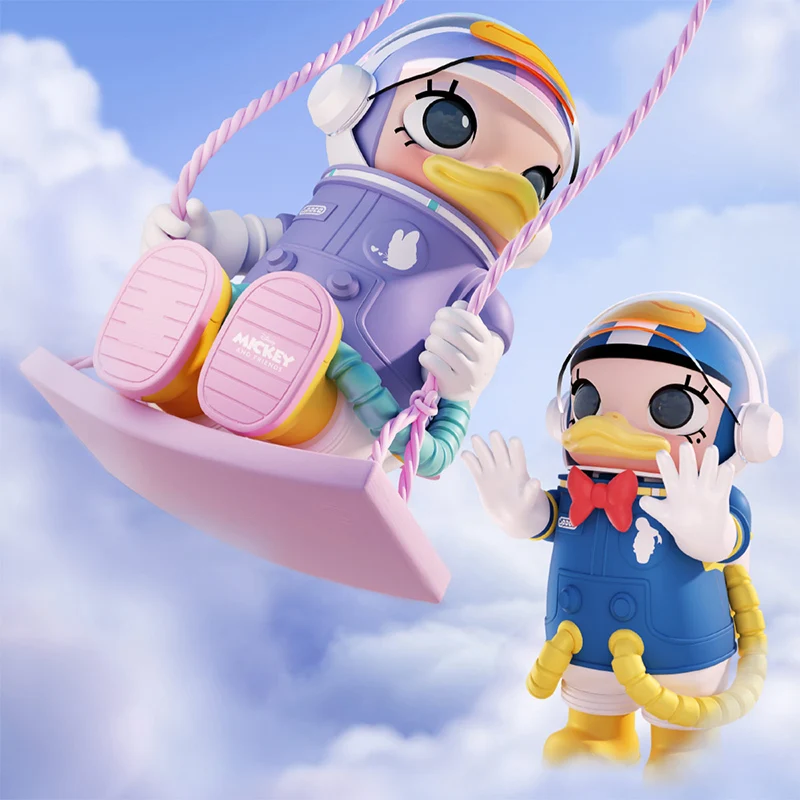POP MART MEGA SPACE MOLLY 1000% Donald Duck & Daisy Limited 