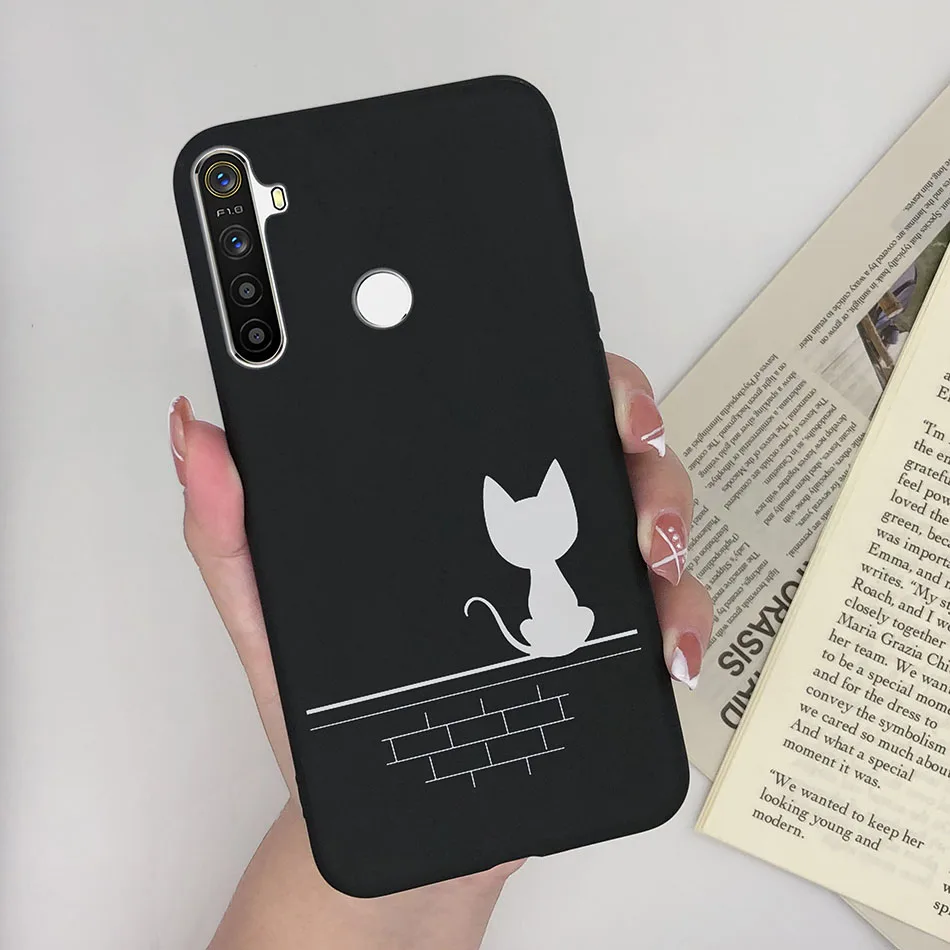 Cute Soft Matte Bumper Back Cover Phone Case