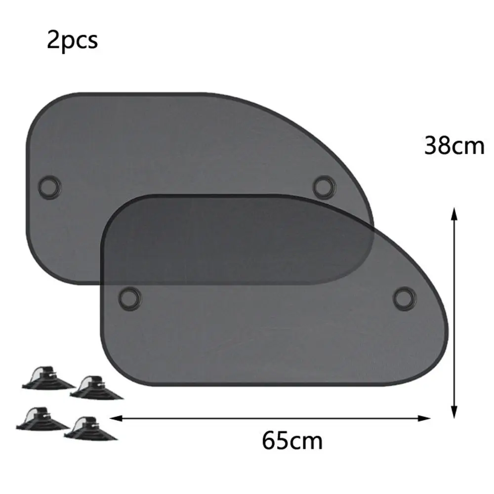 Universal Car Sun Shades Front Rear Window Sunshades Cover Mesh Visor Reflector Shield Screen Windscreen Interior UV Protection