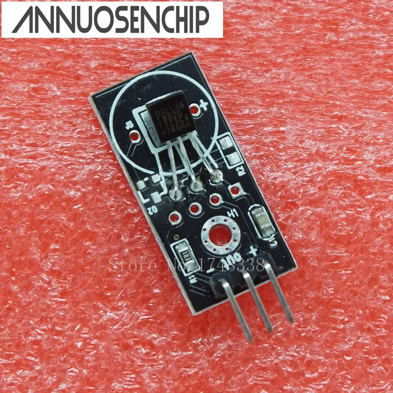 2PCS Digital DS18B20 Temperature Module Detection Sensor Module Board ...