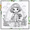 Emotion Capture Coloring Book 24 Page Adult Picture Book For Birthday Party Relieve Stress Kill Time Graffiti Painting Drawing 5
