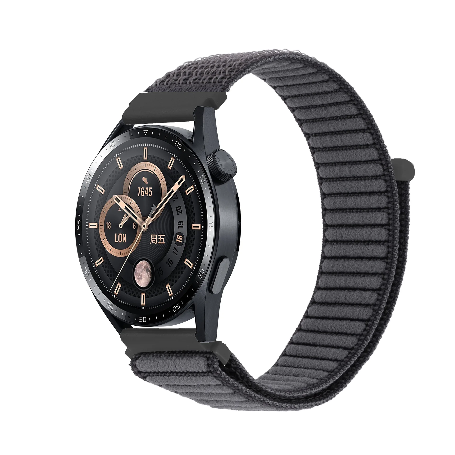Enhanced Velcro Breathable Unisex Nylon Watch Strap