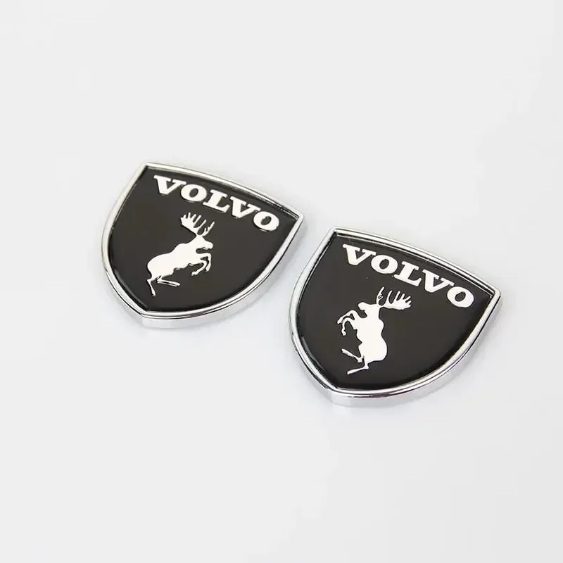 Naafsticker wit met blauw Volvo logo Truck Accessoires