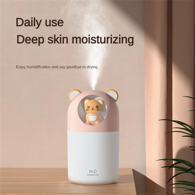 Pengbai-humidificador silencioso para mascotas pequeñas, Humidificador  hidratante con volumen de niebla pesada, funcionamiento silencioso,  capacidad de 300ml, Pp - AliExpress