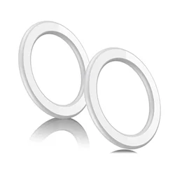 Magsafe Magnetic 360° Rotating Phone Holder with Wall Sticker (2PCS White)
