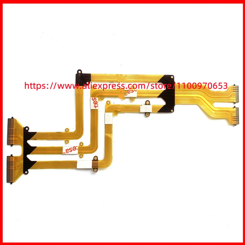 

LCD hinge rotate shaft Flex Cable for Panasonic HC-WX970M HC-WX979M WX970 WX979 Video Camera