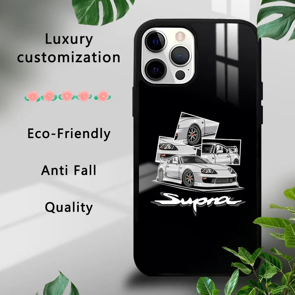 Japanese s-Supra Inspired Car Phone Case - Stylish Hard Cover