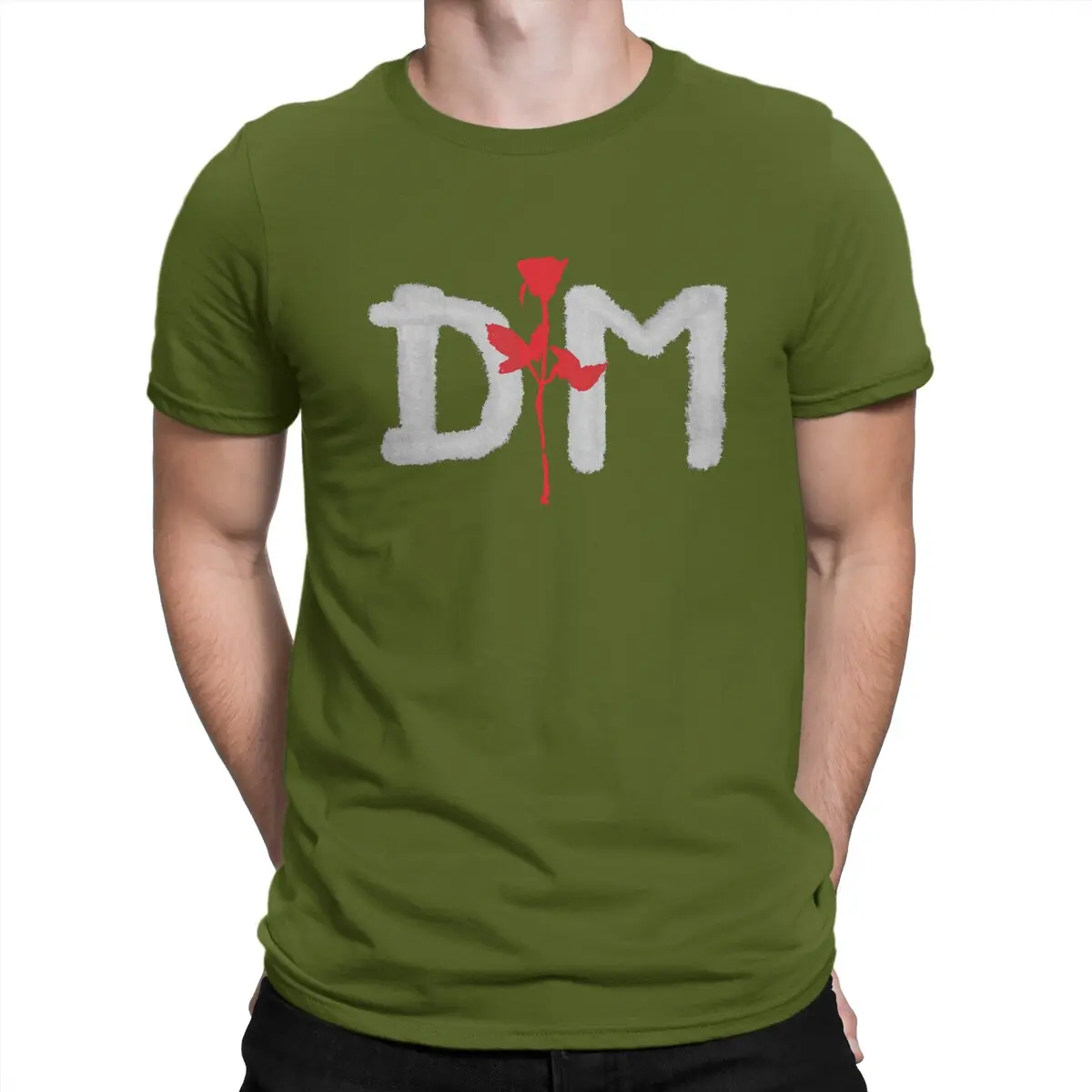 thumbnail image 1 of Camisetas de música de Pablho para hombre, camisetas divertidas de algodón, camisetas de cuello redondo, camisetas Depeche Cool Mode, ropa de manga corta de verano, 1 of 7