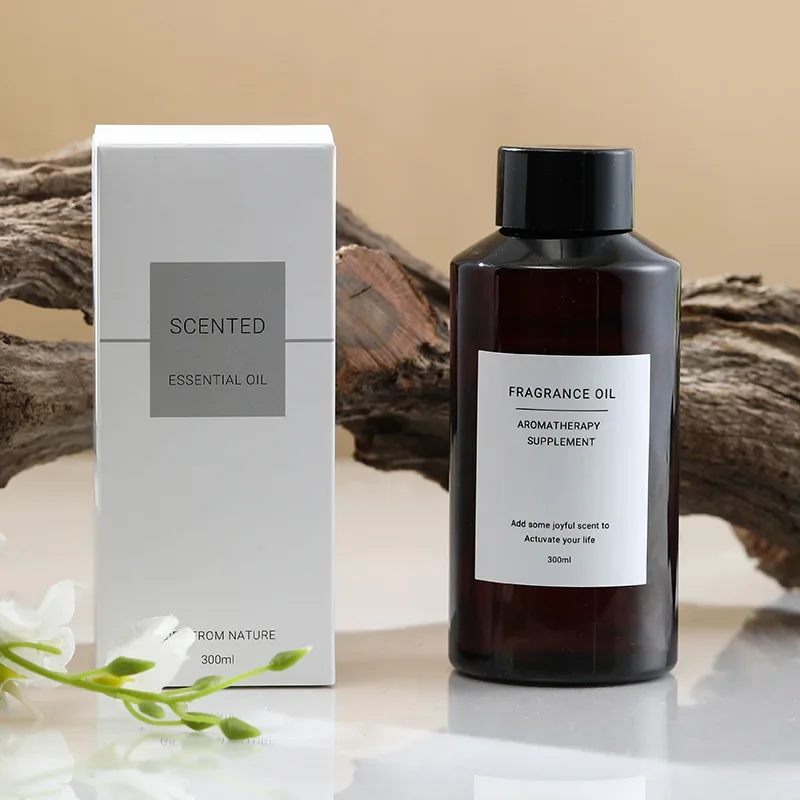 300ml Home Fragrance Essential Oil Reed Diffuser Refill Oil Aromatherapy Supplement Lavender Gardenia Jasmine Ritz Carlton
