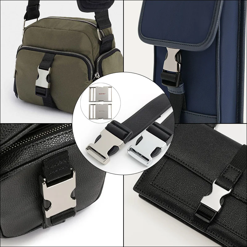 5/10/30Pieces Metal Backpack Strap Buckle For Women Handbag Collar Necklace Bracelet Belt Release Hooks DIY Bags Accessories
