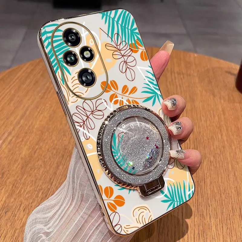 Premium Leaf Plating Phone Case - Exquisite Protection and Style