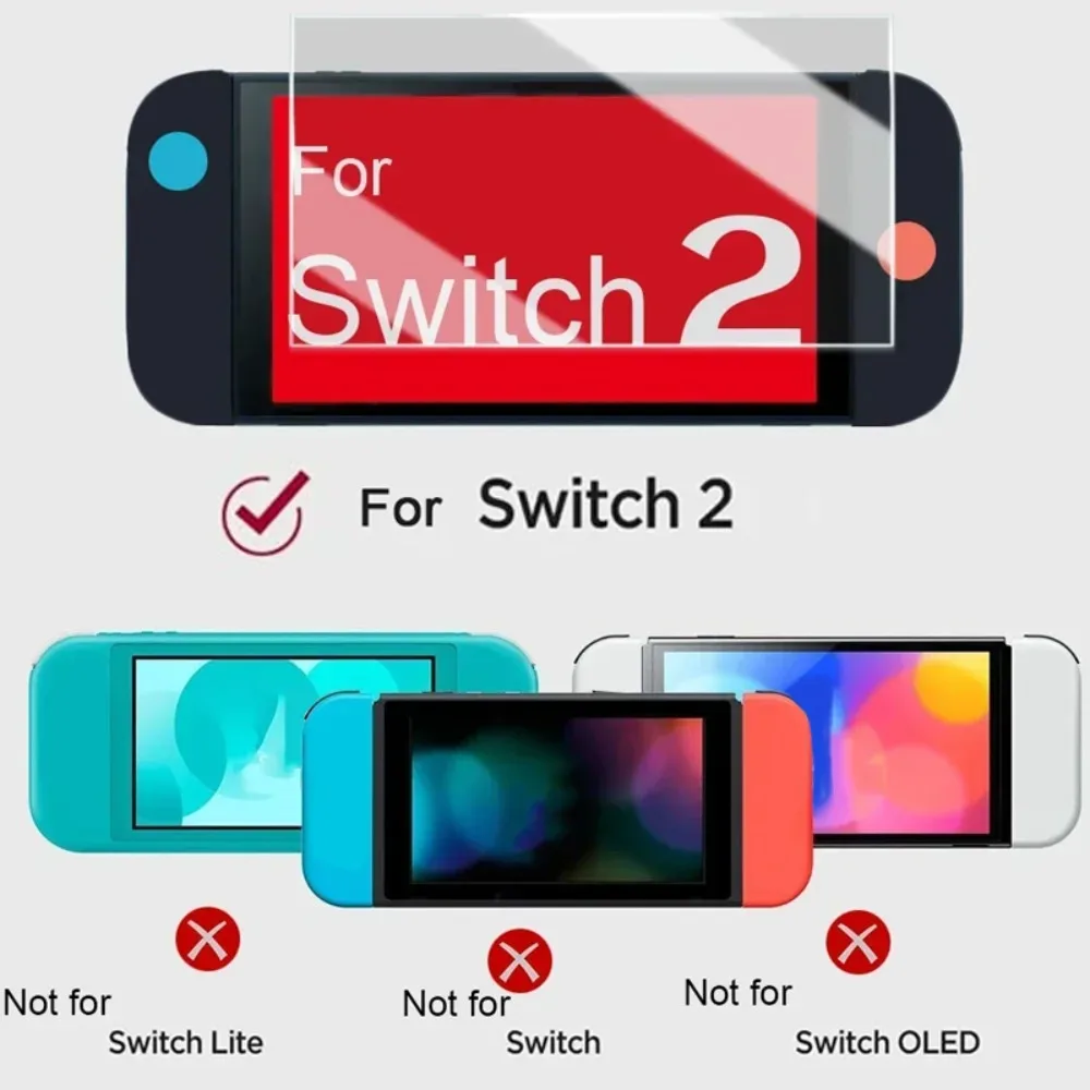 Premium HD Clear Tempered Glass Screen Protector - Anti-Scratch Protective Film