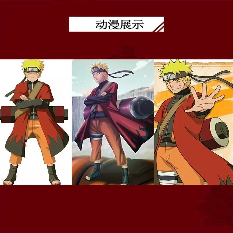 Naruto Kakashi Hatake Dark Cloak and Headband Cosplay Costume for Men (Unofficial)